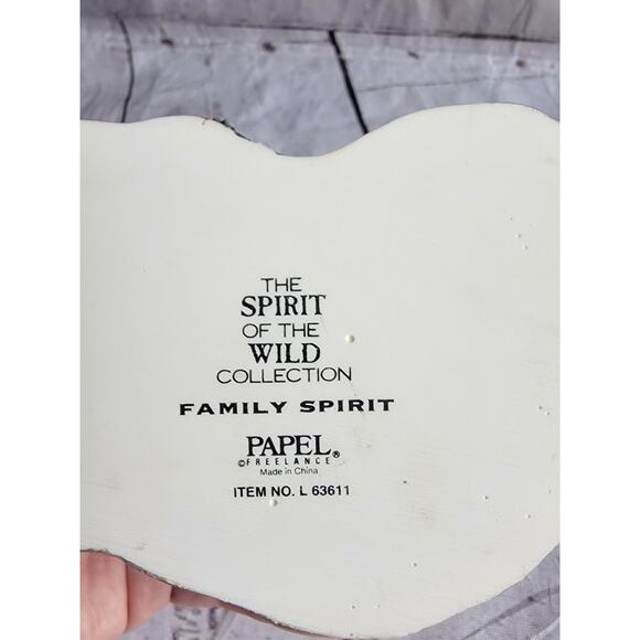 Papel Spirit of the Wild Wolf Collection Family Spirit Hand Painted - Picture 7 of 9